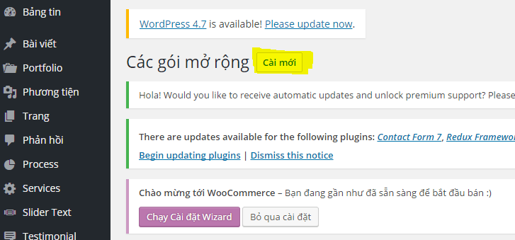 Wordpress - Gói mở rộng website chuyên nghiệp